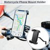 Rearview Mirror Mount 4.7-7.2in ABS Motorcycle Phone Mount Holder