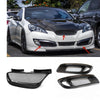 Hyundai Genesis Coupe Front Grill + 2 Fog Light Covers (2008-2012)