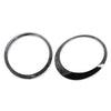 Mini Cooper R55 R56 R57 R58 R59 Glossy Black Headlight Trim Rings (2007-2015)