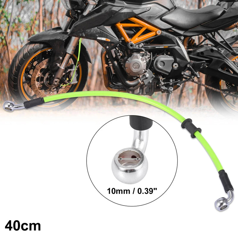 Universal Motorcycle Brake Oil Hose Line Pipe Hydraulic / 40cm 15.75"