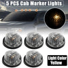 GMC C1500 Top Cab Marker Light Clear Cover Yellow Light (1979-1984)