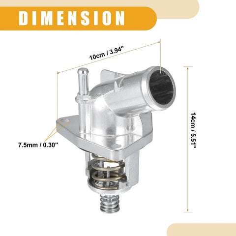Chevrolet Silverado 1500 Engine Coolant Thermostat Assembly (2007-2013)