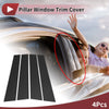 Chevrolet Malibu 2004-2007 Door Pillar Window Trim (2 x Front Left/Right)