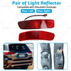 Mitsubishi Outlander Rear Bumper Light Reflectors (2006-2012)