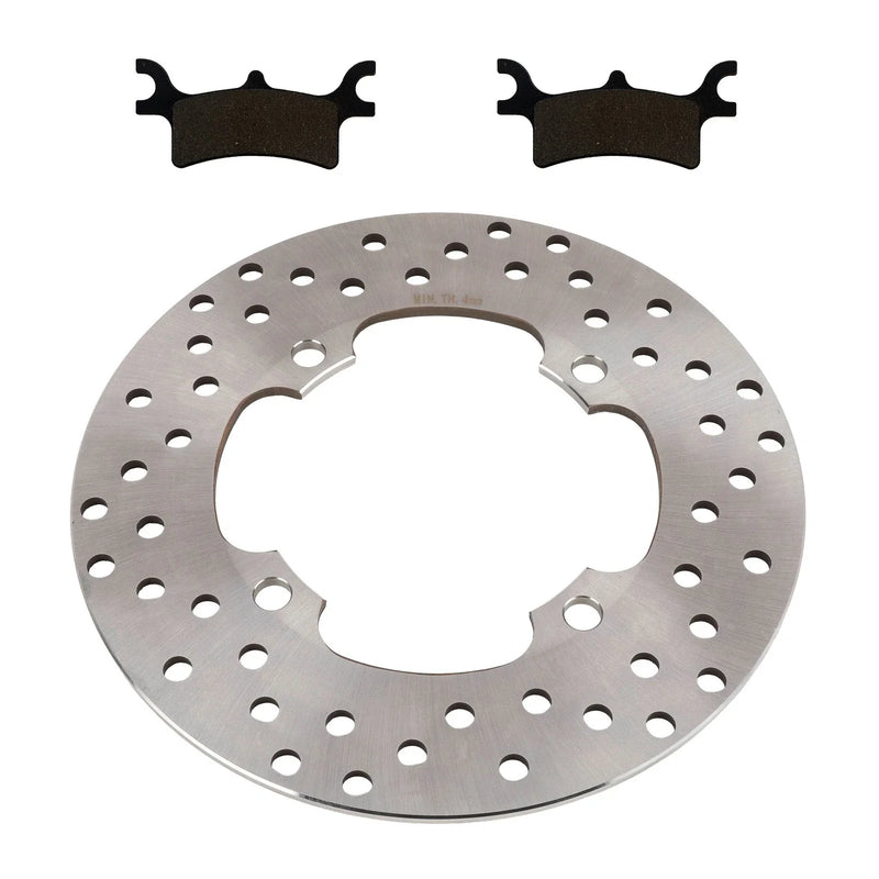 Polaris Sportsman 450 Rear Brake Rotor&2 x Semi-Metallic Pads (2007–2007)