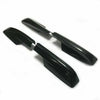 Toyota Highlander 4 x Black Roof Rack Cover Rail End Shell (2001–2007)