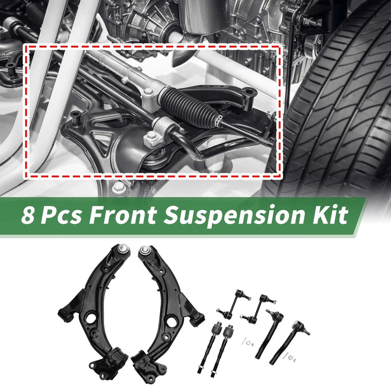 Ford Edge 8 Pcs Front Lower Control Arms (2007-2014)