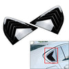 BMW X4 Glossy Black Rear Window Louver Cover (2014-2018)