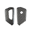 VW Golf MK8 Black Carbon Fiber Remote Key Cover Case (2020-2021)