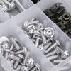 177 x Fairing Screws Silver Bolts Trim M5/M6