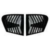 BMW F20 F21 (2011-2021) Black 2 x Rear Side Window Louver Trim Covers