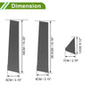 Chevy Trailblazer 6 x Pillar Window Trim (2021-2024)
