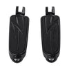 Harley Fat Bob Softail Black Driver Rider Foot Pegs (2018-2025)