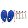 Honda CBR1000RR 2008-2017 - Blue Rearview Mirror Block Off Base Plates