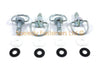 Yamaha R1 / R6 Dzus D-Clip 4x Anello Panex Motorcycle Fairing Fastener 17mm