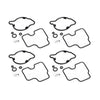 Honda CBR600F2, VF750C, CB1000 4pcs Carburetor Repair Kit (1991-1998)