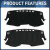 Toyota C-HR 2017-2024 Black 1 Set Dashboard Cover Mat