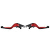 Honda CBR650R CB650F (2014-2023) Red CNC Extendable Brake Clutch Levers