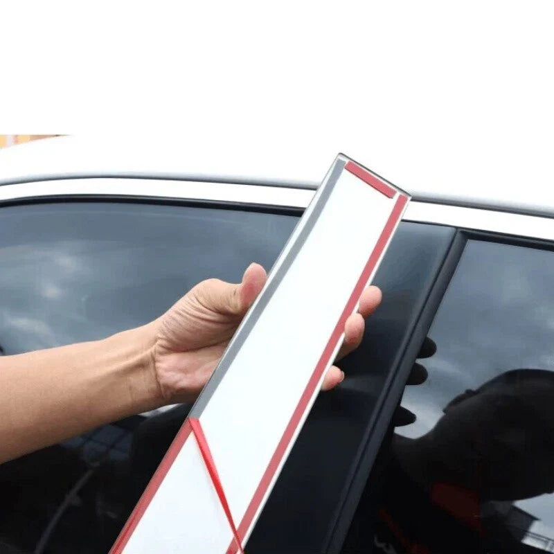 Buick Lucerne 6 x Stainless Steel Window Door Trim Pillar Posts Cover (2006–2011)
