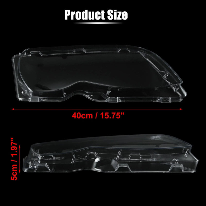 BMW E46 Right Front Headlight Lens Cover (2002-2005)