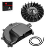 SUZUKI LT80 LT 80 QUADSPORT COOLING FAN COVER GASKET ASSY (1987-2006)