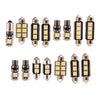 Mercedes Benz W203 White LED Interior Map Dome Trunk Light Bulbs (2000-07)