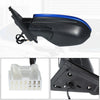 Honda Civic 5 Pin Right Side Exterior Door Mirror Assembly Blue (2016-2020)