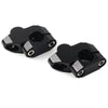 Motorcycle - Riser Black Aluminum Handlebar Extensions
