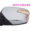 Mitsubishi L200 Triton Warrior 2006-2016 Chrome LED Electric Wing Mirrors