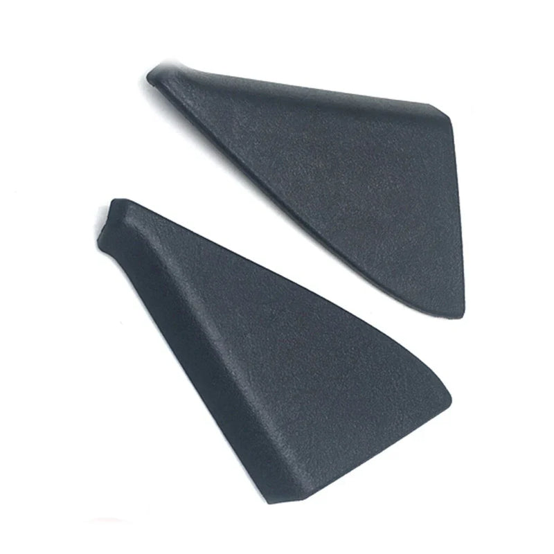 Golf MK2 2 x Black Door Mirror Cover Trim Panel Mount (1984–1992)