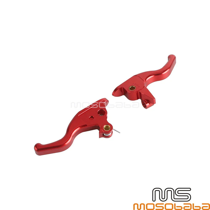 Harley Street Glide FLHX FLHXSE FLHXS FLHXST Red Brake Clutch Levers