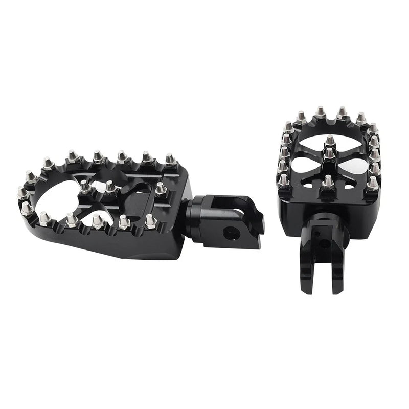 Harley FXBB FXLR FXLRS FXLRST FXST FLSB FXBR Black Front FootPeg Rider Pedal (2018-2023)