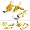 BMW S1000RR (2015-2017) - Gold 2 x Sets CNC Rear Footrests