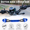 Motorcycle Blue Adjustable Handlebars Cross Bar with Wrench