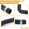 Ford Fiesta (2009-2024) Rubber Black 1 Pc Radiator Hose