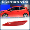 Ford Fiesta Sedan Red Rear Left Bumper Reflector (2009-2012)