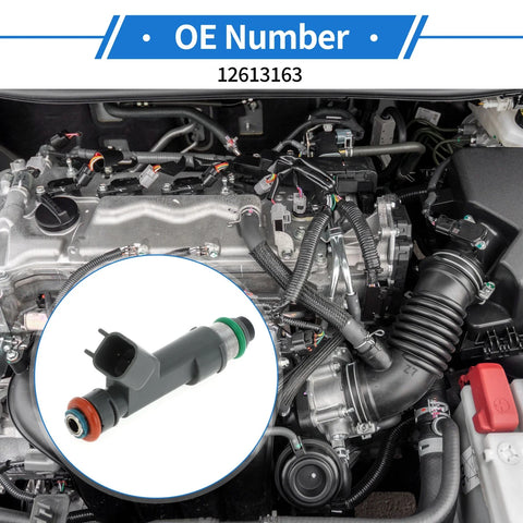 Chevrolet Malibu 2.4 Gray Fuel Injector 1 Pc (2008 - 2012)
