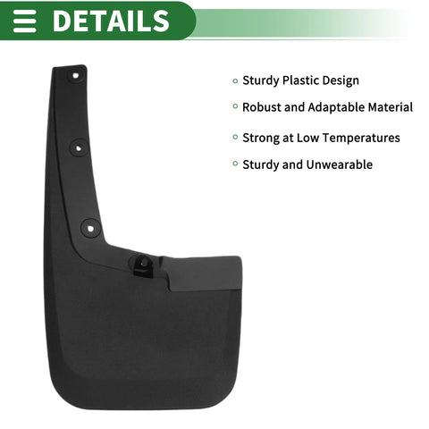 Ford Ranger Mud Flaps Splash Guards (2024)