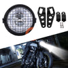 Motorbike Scooter Black 7 Inch LED Motorcycle Headlamp