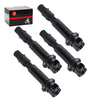 Kawasaki NINJA ZX-6R ZX600 ZZR600 Ignition Coil 4 x (2005–2008)