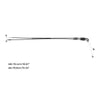 Kawasaki Ninja ZX6R ZX600R Throttle Cables (2009-2012)