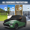 Kia Soul (2009-2024) Black Waterproof 210D-PU Oxford Car Cover