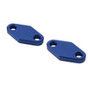Suzuki Hayabusa GSX1300R Blue Oil Cooler Block Off Plate w/ Gasket (1999-2020)