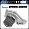 Chrysler Cirrus Water Pump with Seals & Tensioner Kit (1995-2000)
