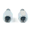 Universal Motorcycle Rear View 10mm to 8mm Mirror Adapter Bolts