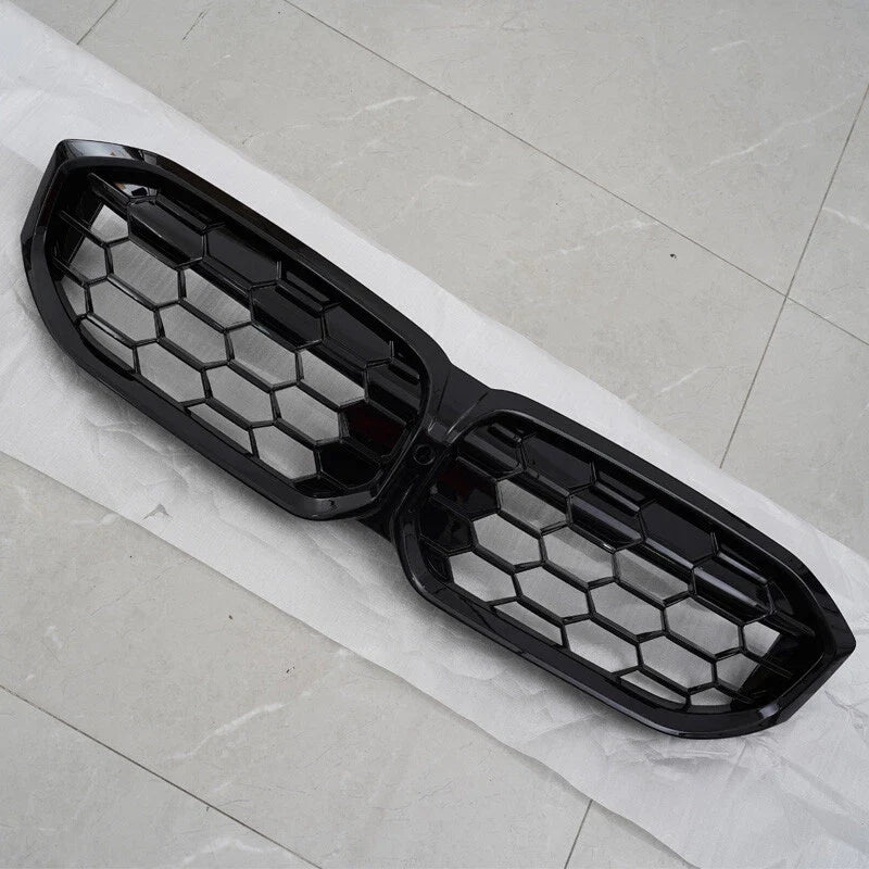 BMW 3 Series G20 G28 Star Style Black Front Grill Center Grille (2023-2024)