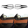 Alfa Romeo Giulia 2017-19 Soft Carbon Fiber Interior Door Handle Panel Trim