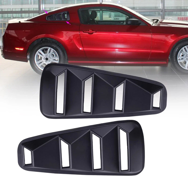 Ford Mustang Quarter Side Window Louver Scoop Cover (2005-2014)