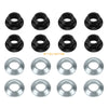 Yamaha RAPTOR 660 16PCS Wheel Lug Flange Nuts Stainless Steel (2001–2005)