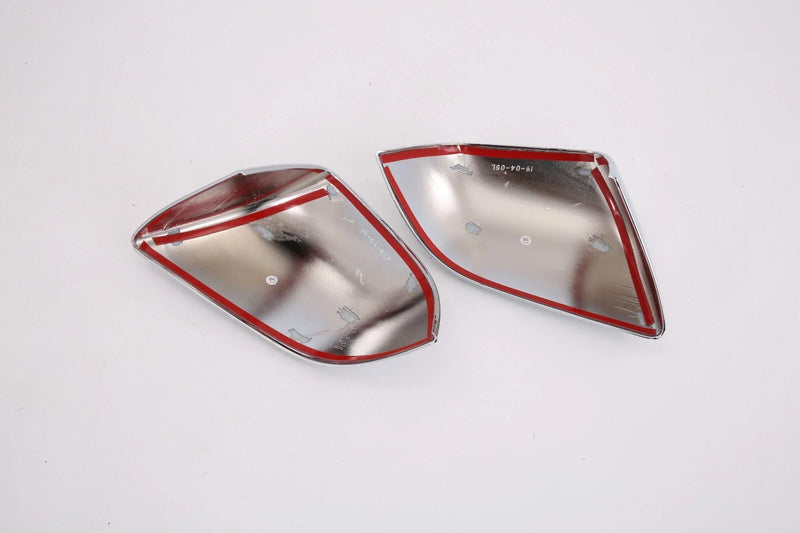 Tesla Model 3 (2018-2023) 2 x ABS Chrome Rearview Mirror Side Lid Cover Trim
